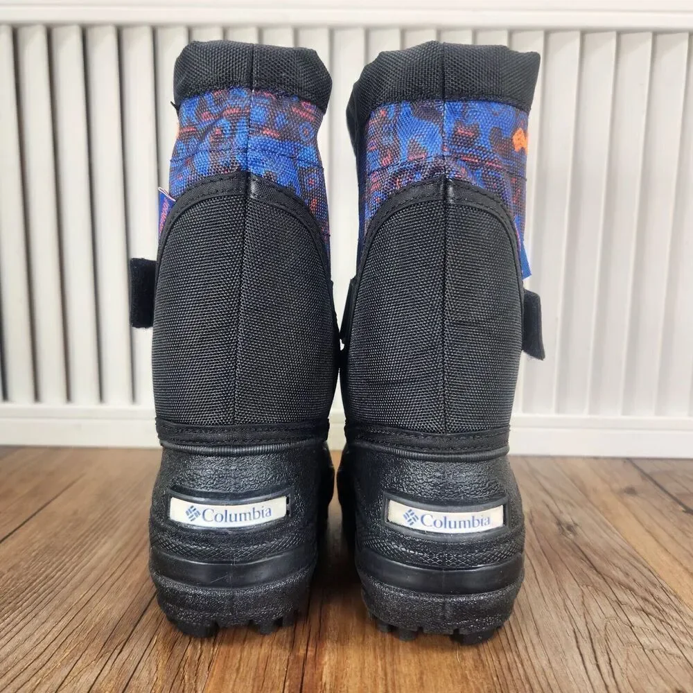 Columbia Toddler Powderbug Plus II Print Size 5 Insulated Winter Snow Boots NEW